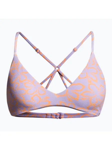 Olcsóbban. Fürdőruha felső ROXY Hawaiian Heat Athletic Triangle mock orange hawaiianheat. Méret: XS lila