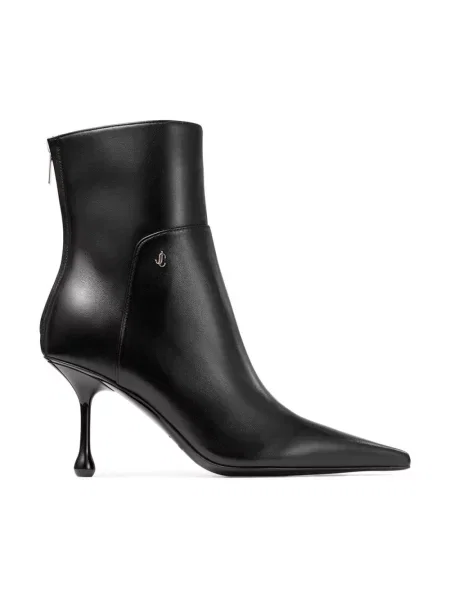 Botki Jimmy Choo skórzane czarne