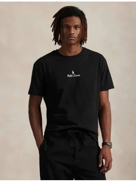 POLO RALPH LAUREN Tricou | negru