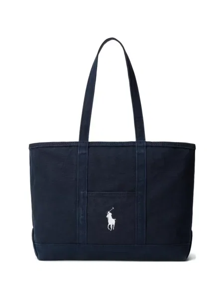 Klasické polotričko Polo Ralph Lauren s výšivkou šedé