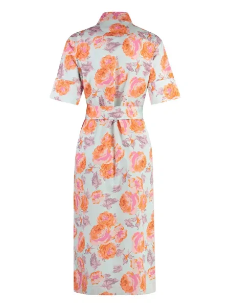 Rochie tip cămașă St. John de costum albastru