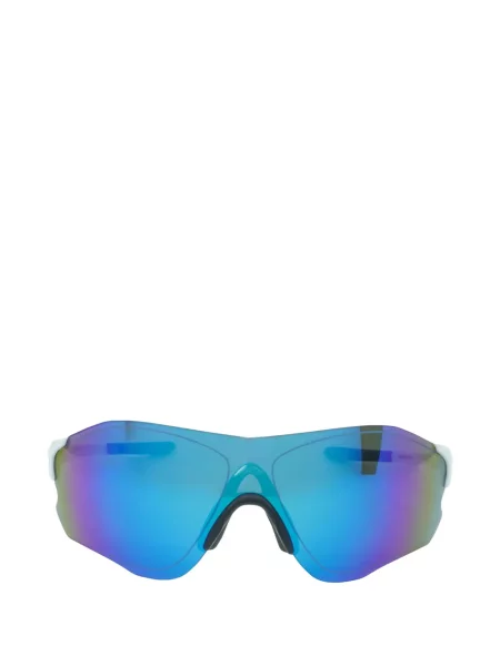Ochelari de soare Oakley cu imprimeu geometric alb