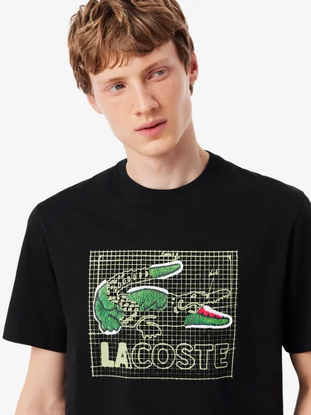 Футболка Lacoste чорний