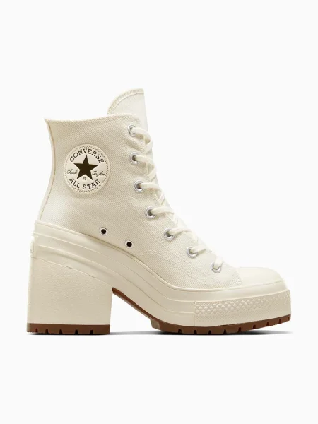 Високи кецове Converse Chuck 70 De Luxe Heel бяло