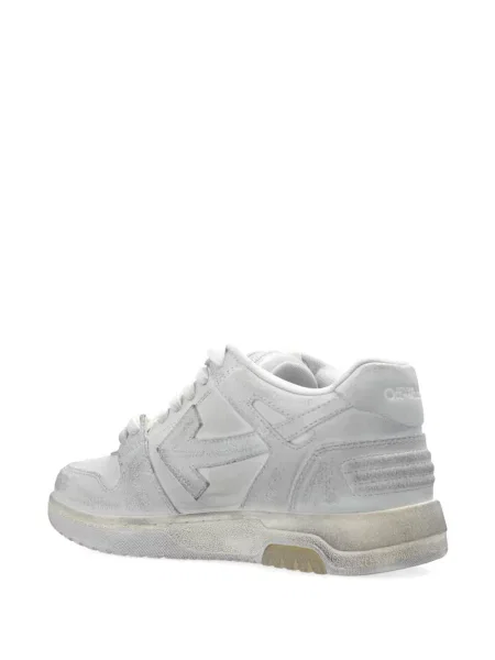 Sneakerși Off-white business alb