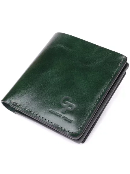 Grande Pelle Гаманець Шкіра зелений
