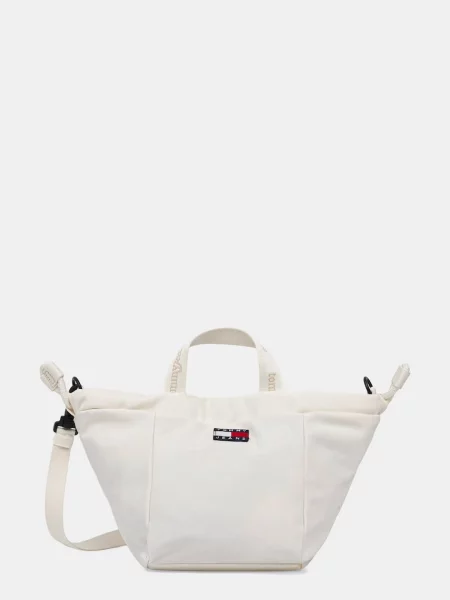 Tommy Jeans geantă crossbody pentru femei bej