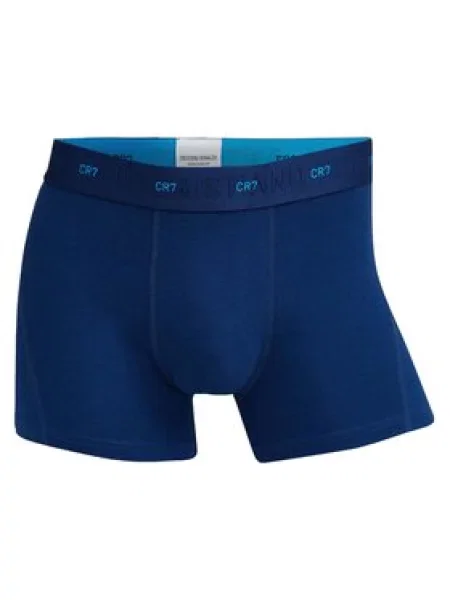 Boxerky Bamboo Trunk FSC 3 ks navy tyrkysová