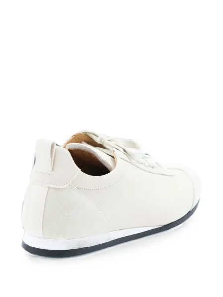 Fűzős szarvasbőr sneaker Uma Wang fehér
