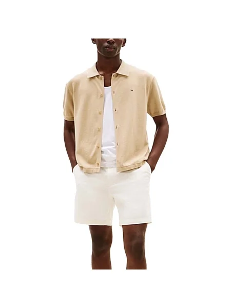 Košeľa Tommy Hilfiger béžová
