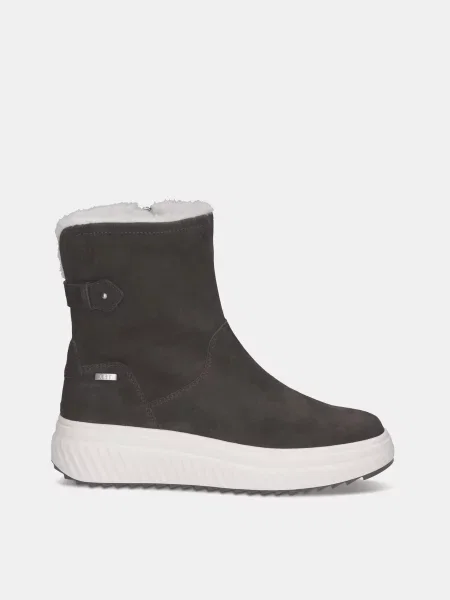 Шкіряні Черевики Caprice темно-сірий сірі