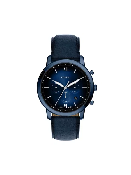 FOSSIL Ceas analogic NEUTRA bleumarin alb