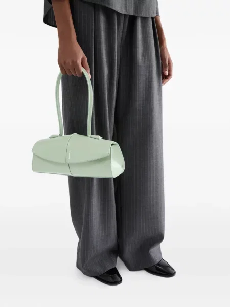 Geantă Jil Sander din piele albastru