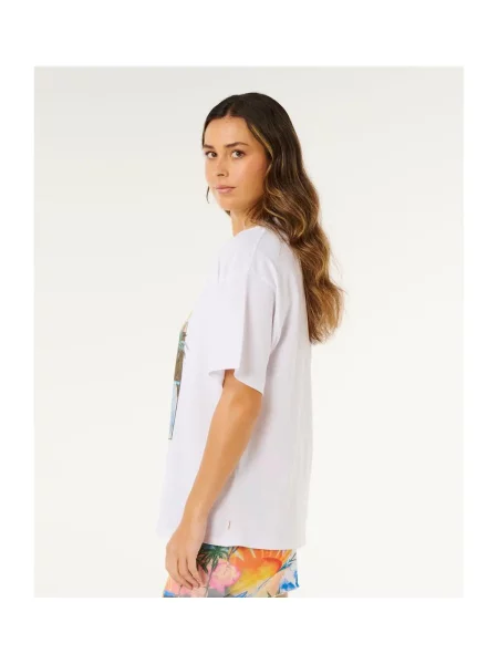 Koszulka z krótkim rękawem RIP CURL Hayley O Heritage Tee biała
