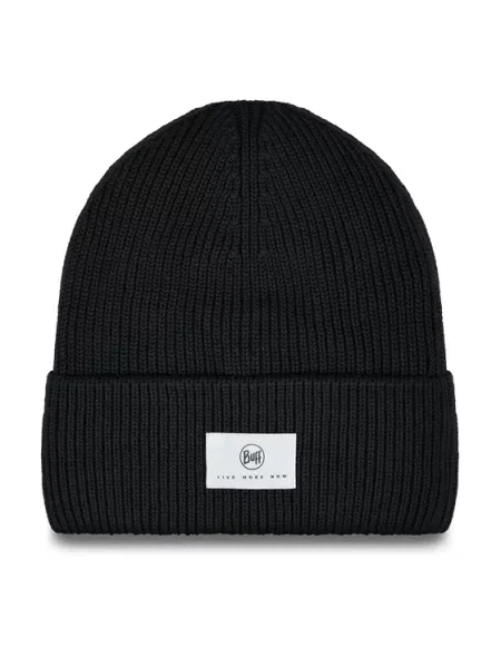 Zimní čepice BUFF Knitted Drisk black černý
