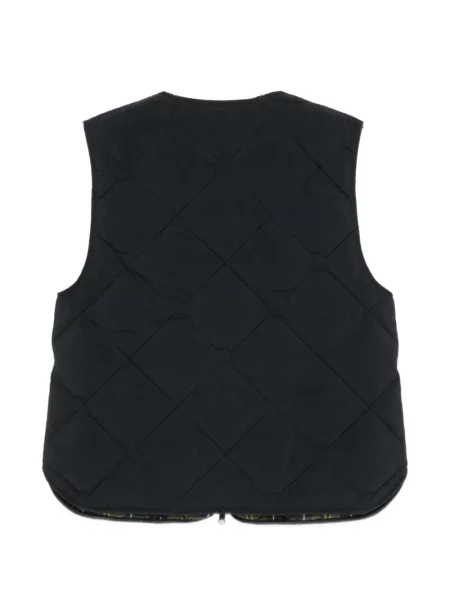 Matlasat vestă Barbour negru