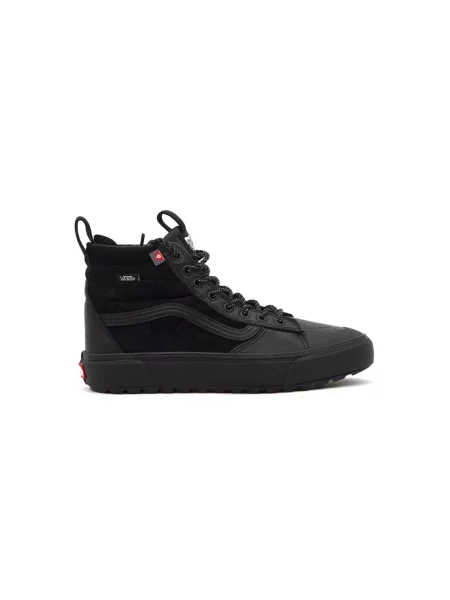 Sneakersy Vans skórzane czarne