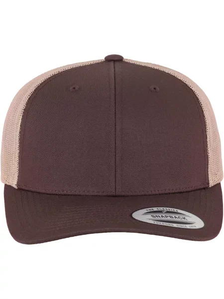 Retro čiapka Flexfit hnedá