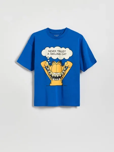 Reserved T-shirt Garfield confezione da 2 кремовий 