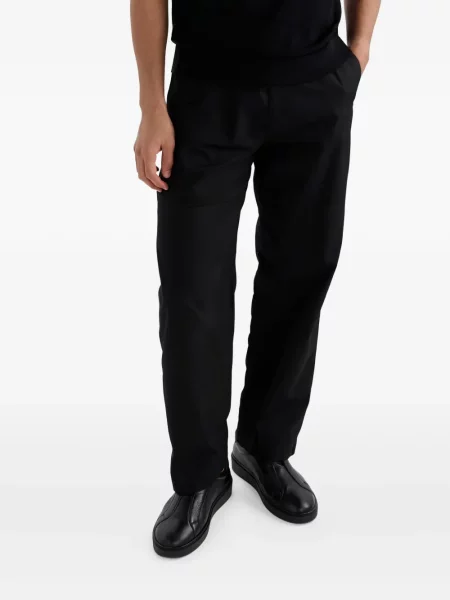 Sneakerși Magnanni din piele slip-on negru