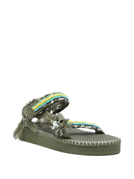 Sandale Arizona Love cu imagine verde