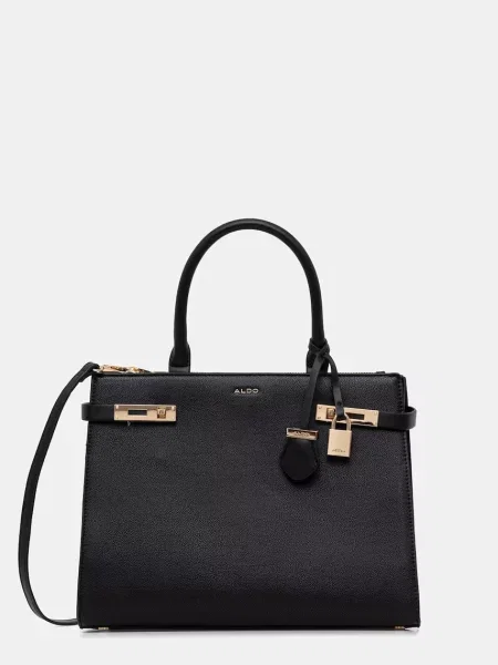 Aldo geantă shopper pentru femei cu imitație de piele MINELA negru