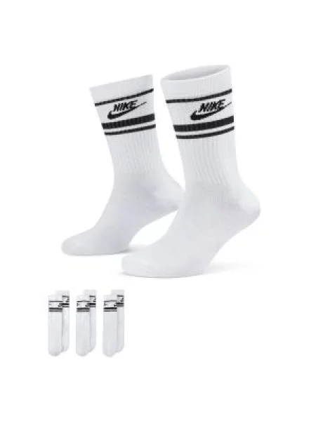 Ponožky Nike NSW Everyday Essential Crew Socks White/ Black/ Black bílé