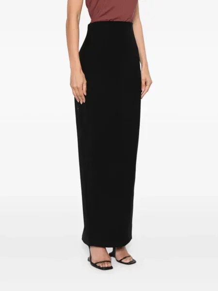 Fusta maxi Rick Owens negru