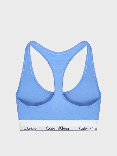 Без подкладки бюстгальтер Calvin Klein голубой