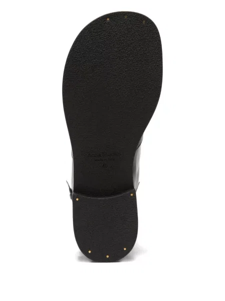 Cizme Acne Studios cu cataramă negru