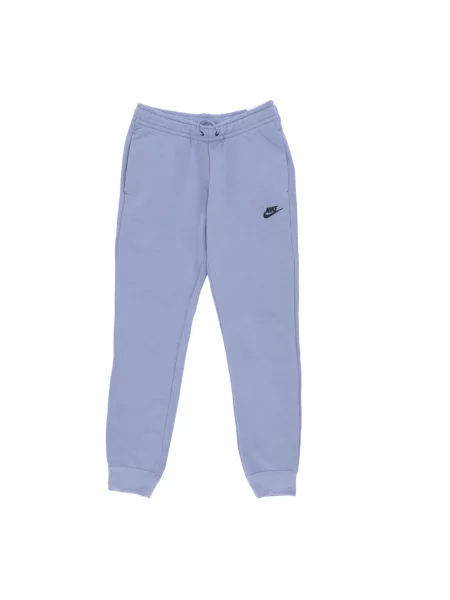 Spodnie dresowe Nike polarowe niebieskie