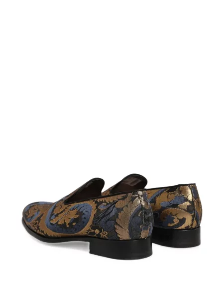 Loafersy Dolce & Gabbana modrá
