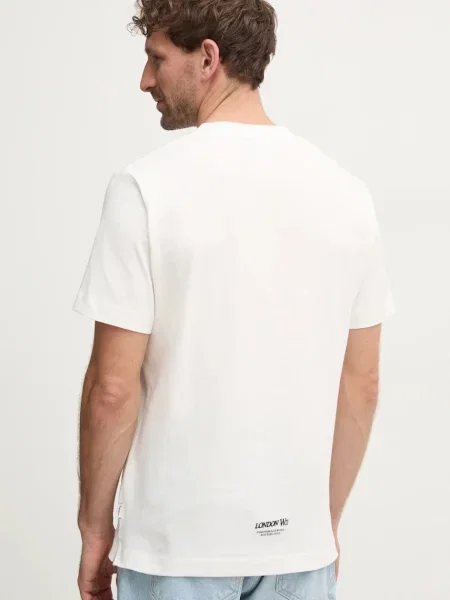 Футболка Pepe Jeans DARIUS TEE з аплікацією бежевий