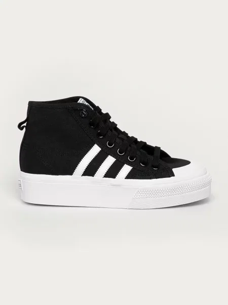 Tenisky adidas Originals Nizza Platform Mid čierna