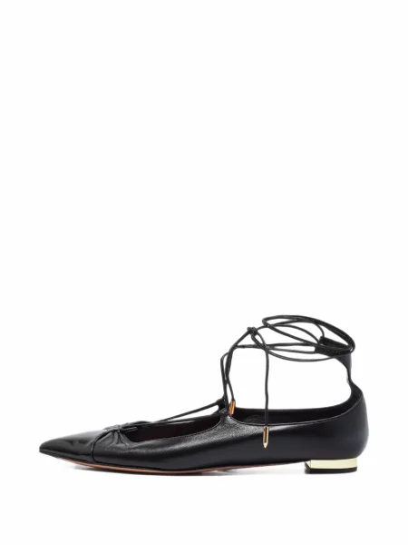 Pantofi cu toc Aquazzura fără toc negru