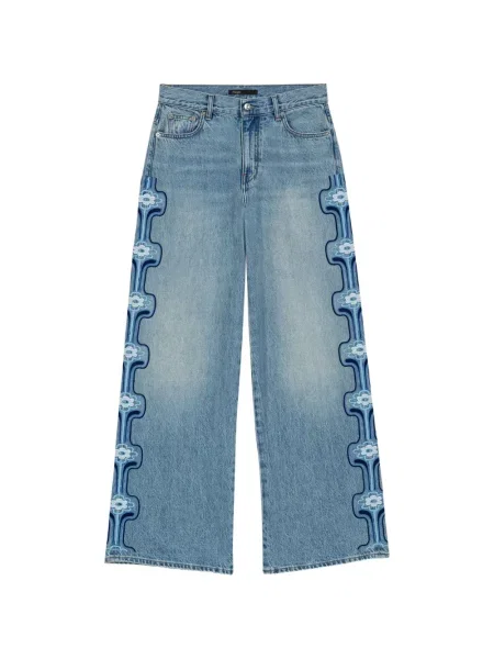 Blugi drepți Maje albastru