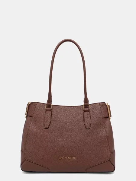 LOVE MOSCHINO Geantă maro