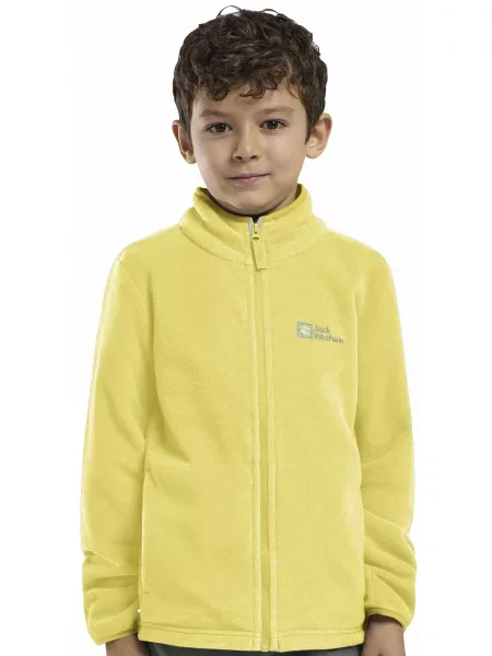 Детский свитер Jack Wolfskin желтый