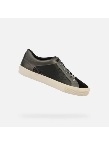Sneakerși Geox negru