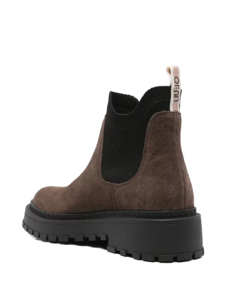 Botine Liu Jo din piele de căprioară maro