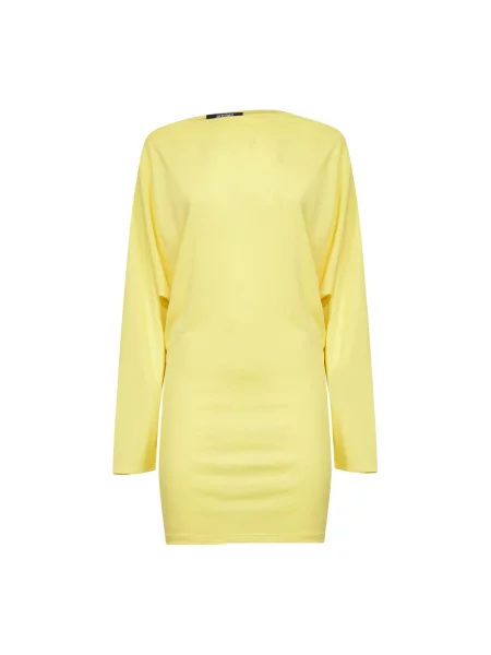 Sukienka Jacquemus garniturowa żółta