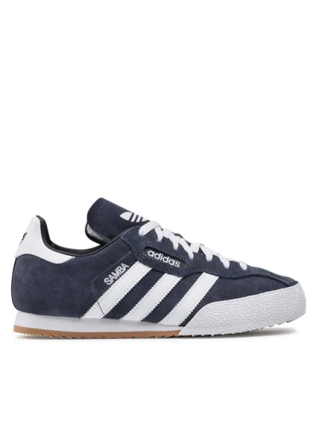Маратонки adidas Sam Super Suede Samba синьо тъмносиньо
