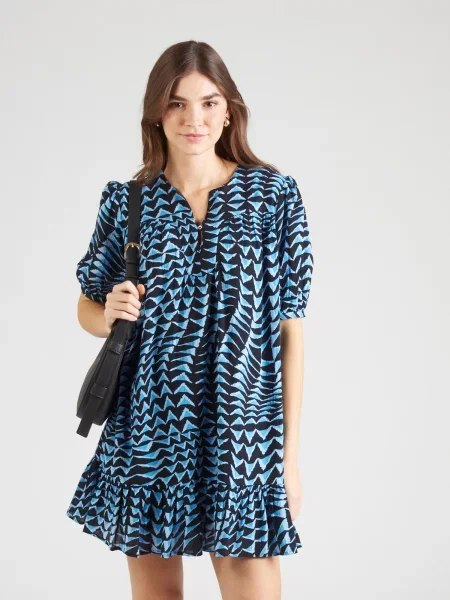 SCOTCH & SODA Obleka mornarska / svetlo modra bela
