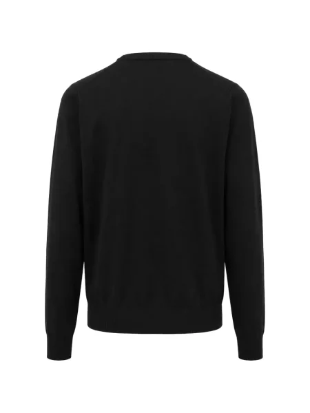 Cardigan Emporio Armani cu decolteu în V negru