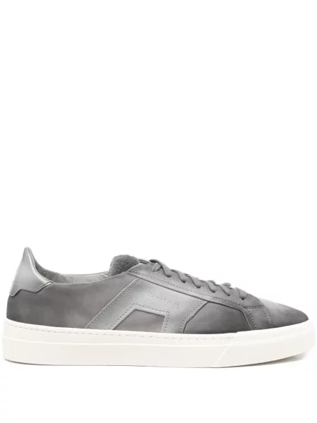 Sneakerși Santoni gri