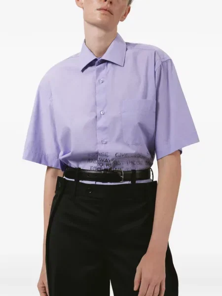 Košulja Bettter s printom ljubičasta