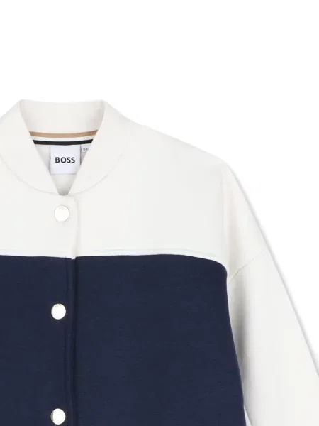 Kardigan dziecięcy Bosswear biały
