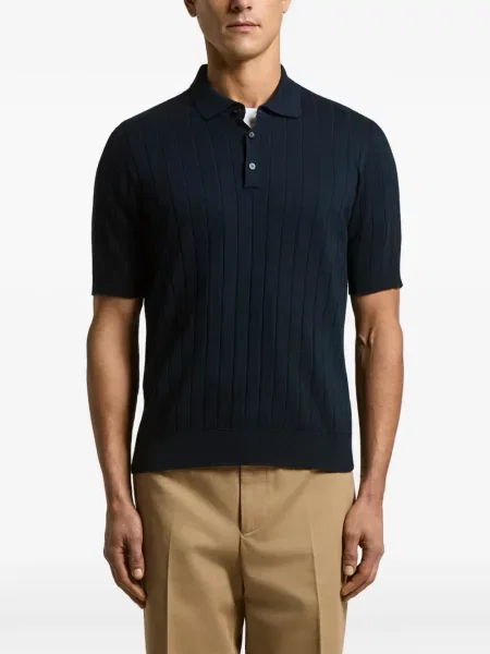 Tricou polo Peserico albastru