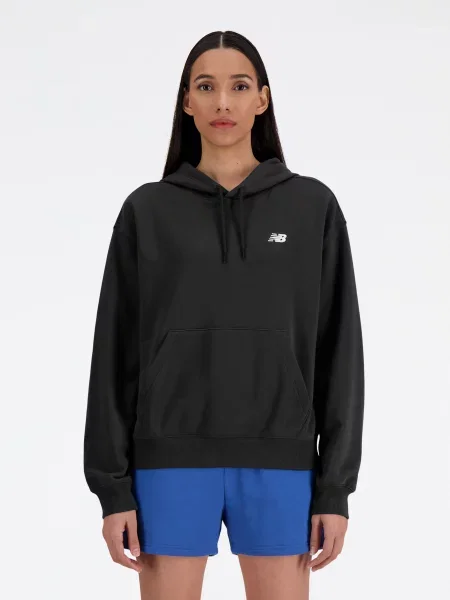 Худі New Balance Essentials Fleece чорний