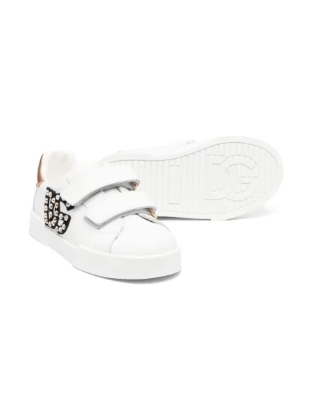 Sneakersy dziecięce Dolce And Gabbana białe